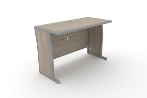Стол для преподавателя DESK DK-1200U Дуб Аттик / Серый металл фото