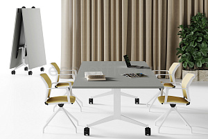 Мебель для зон коммуникаций CHIUDO Grey / White фото