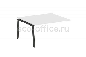 Проходной наборный элемент переговорного стола METAL SYSTEM STYLE БА.ППРГ-3 Белый / Антрацит металл фото