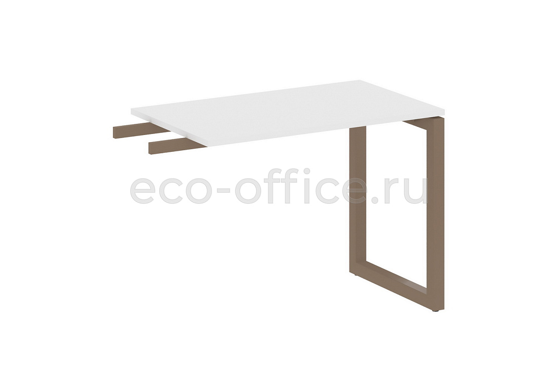 Приставной элемент на О-образном м/к METAL SYSTEM QUATTRO 5x5 50БО.ПР-3 Белый / Мокко металл  стоимость