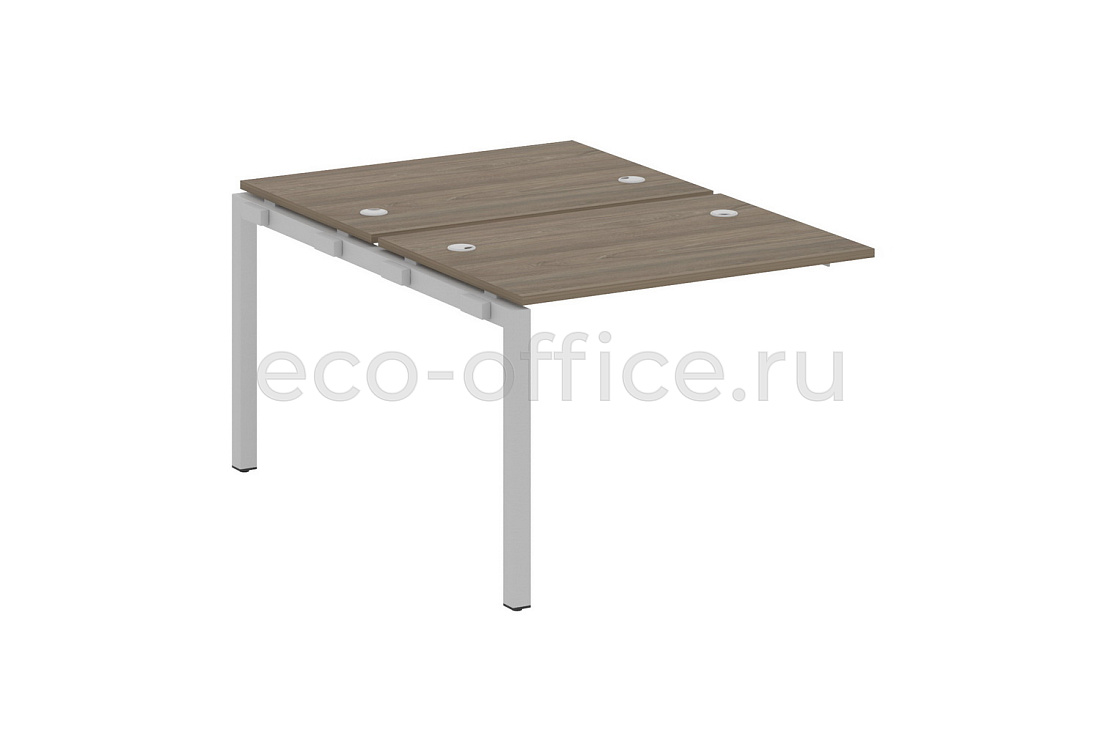Проходной наборный элемент METAL SYSTEM QUATTRO 5x5 50БП.ПРС-СП-2.1 Вяз Благородный / Серый металл купить в Москве