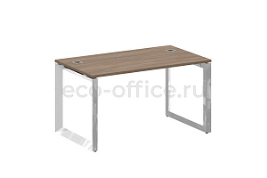 Стол руководителя ONIX DIRECT LUX M-O.MO-SRR-3.8 Дуб Аризона / Нержавеющая сталь фото