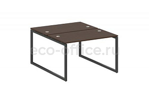Рабочая станция METAL SYSTEM QUATTRO 4x4 40БО.РАС-СП-2.2 Венге Цаво / Антрацит металл фото