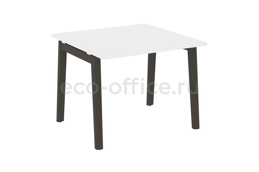 Стол переговорный (1 столешница) ONIX WOOD OW.PRG-1.1 Белый Бриллиант / Дуб Тёмный  стоимость
