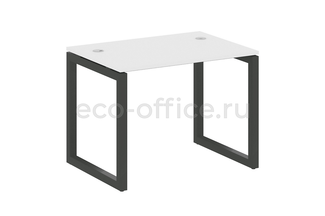Стол письменный METAL SYSTEM QUATTRO 5x5 50БО.СП-1 Белый / Антрацит металл  стоимость