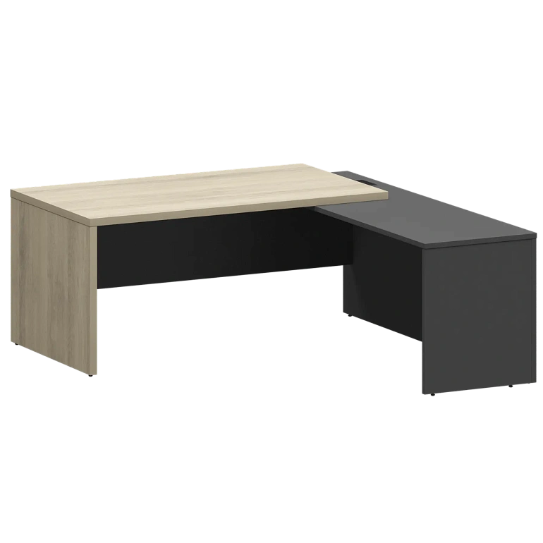 стол руководителя правый protech kzp-18r кронберг/графит фото