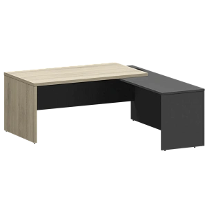 Стол руководителя правый Protech KZP-18R Кронберг/Графит фото