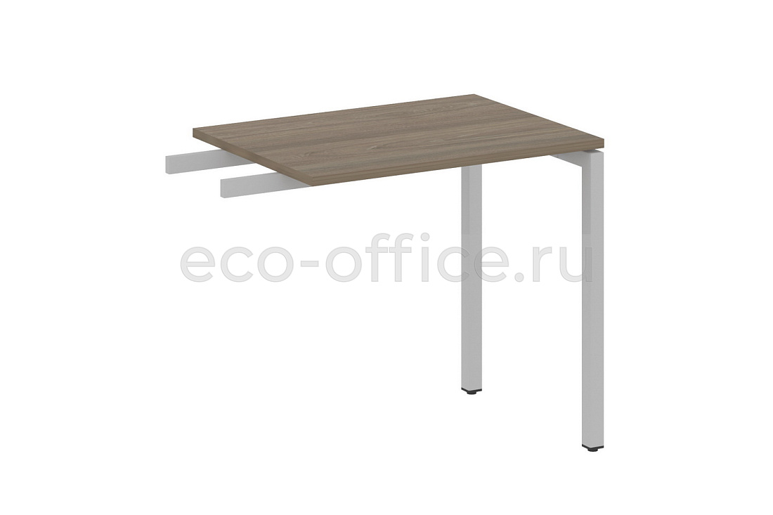 Приставной элемент на П-образном м/к METAL SYSTEM QUATTRO 4x4 40БП.ПР-2 Вяз Благородный / Серый металл  стоимость
