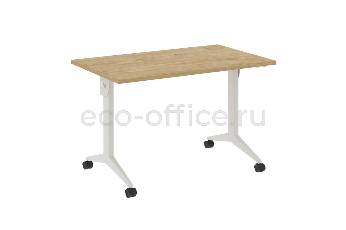 Стол складной мобильный X-PULL X.M-2.7 Тиквуд Светлый / Белый металл  стоимость
