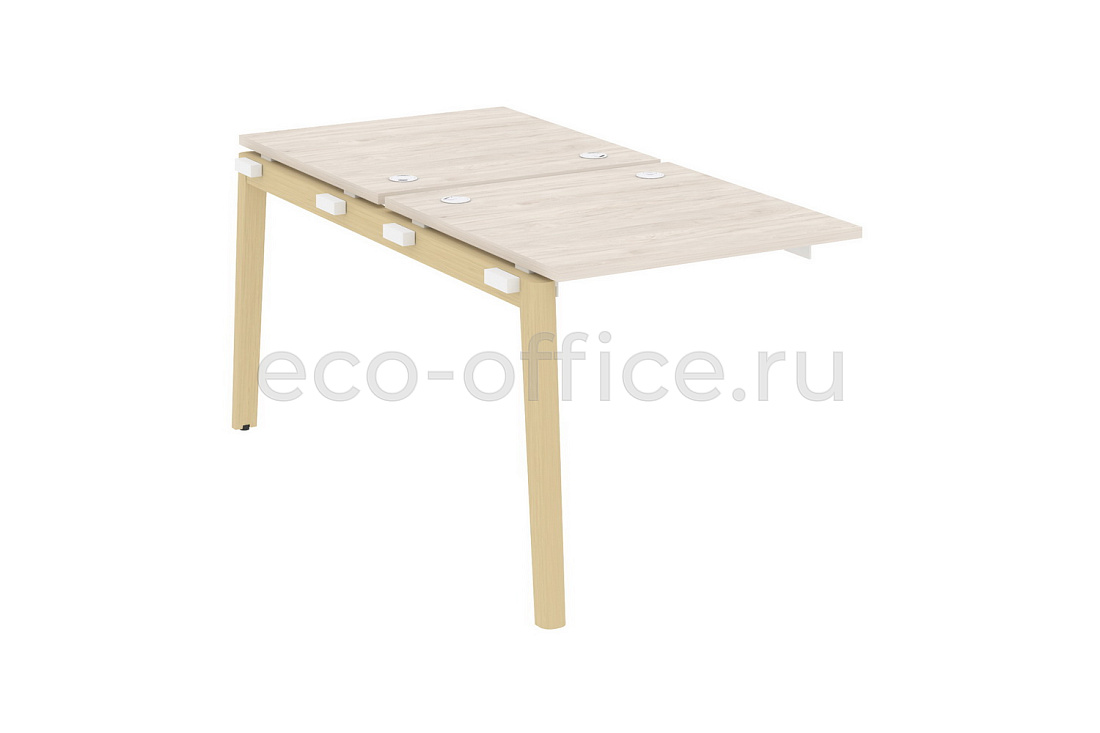 Наборный элемент рабочей станции на 2 рабочих места ONIX WOOD OW.2.NRS-0.8 Денвер Светлый / Дуб Светлый  стоимость