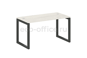 Стол письменный METAL SYSTEM QUATTRO 5x5 50БО.СП-3 Дуб Наварра / Антрацит металл фото