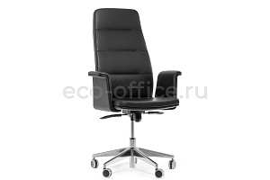 Кресло руководителя Profoffice KARL A Чёрная кожа фото