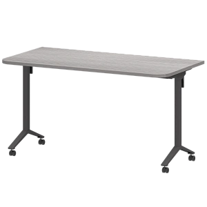 Стол мобильный складной радиусный Protech МБ25-140.70Р Лиственница/Антрацит фото