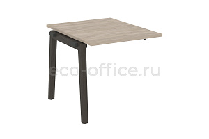 Проходной наборный элемент переговорного стола ONIX WOOD OW.NPRG-0 Дуб Аттик / Дуб Тёмный фото