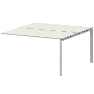 Модуль двойной на 2 рабочих места Protech АМБЭ-002 Ясень шимо/Белый фото