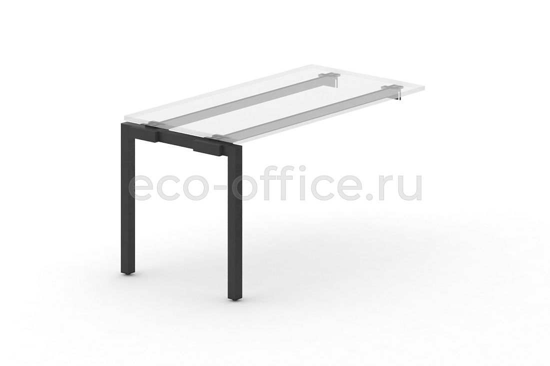 Металлокаркас на П-образной опоре 50x50 для наборного элемента 1000*720 Черный металл  стоимость