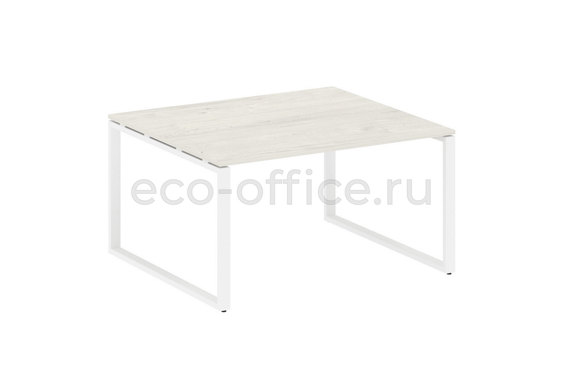 Стол переговорный (1 столешница) METAL SYSTEM STYLE БО.ПРГ-1.3 Дуб Наварра / Белый металл  стоимость