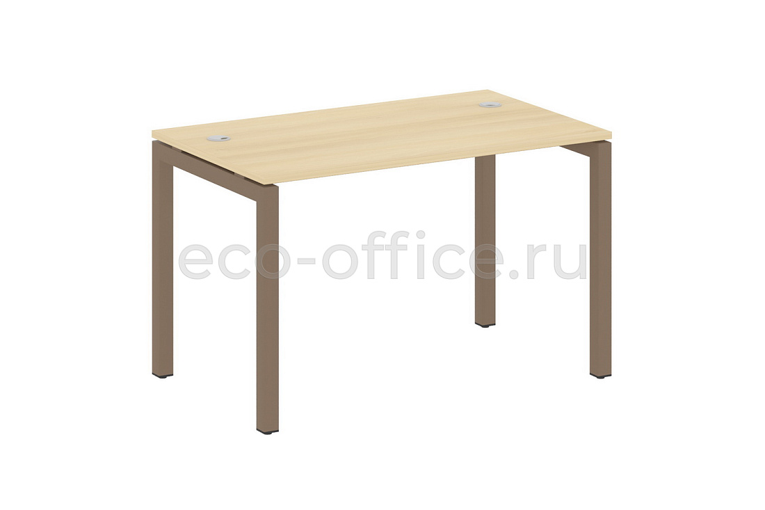 Стол письменный METAL SYSTEM QUATTRO 5x5 50БП.СП-2 Акация Лорка / Мокко металл купить в Москве