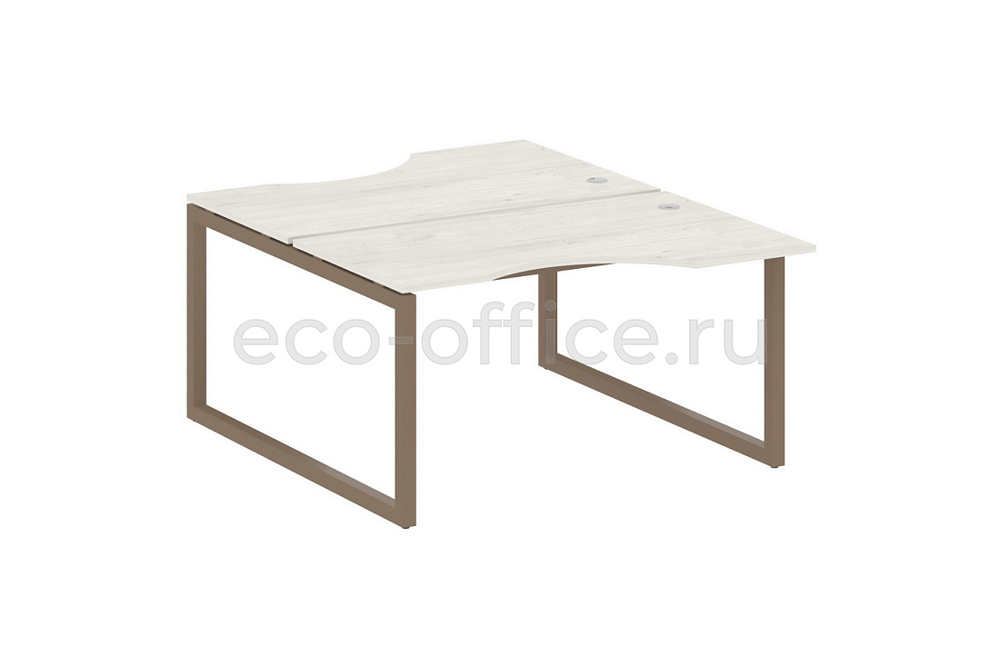 Рабочая станция криволинейная METAL SYSTEM QUATTRO 5x5 50БО.РАС-СА-2.2 Дуб Наварра / Мокко металл  стоимость
