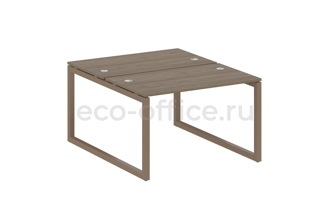 Рабочая станция METAL SYSTEM QUATTRO 5x5 50БО.РАС-СП-2.2 Вяз Благородный / Мокко металл  стоимость
