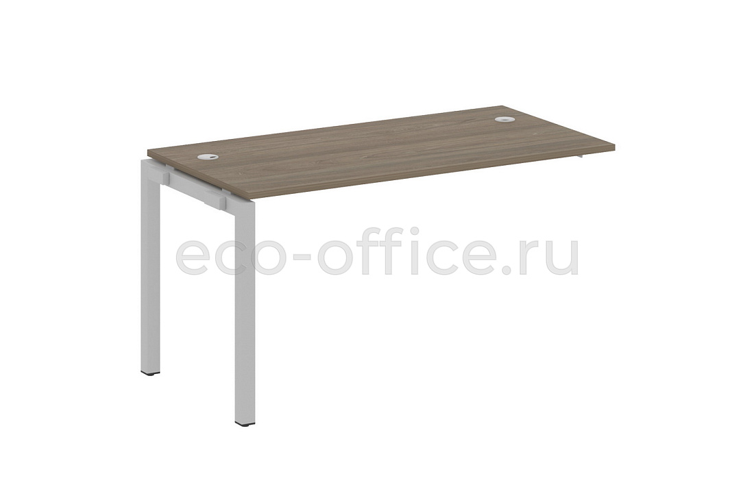 Проходной наборный элемент METAL SYSTEM QUATTRO 5x5 50БП.ПРС-СП-1.3 Вяз Благородный / Серый металл купить в Москве