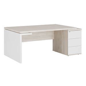 Стол рабочий на опорной тумбе правый Zion ZIO28511321 фото