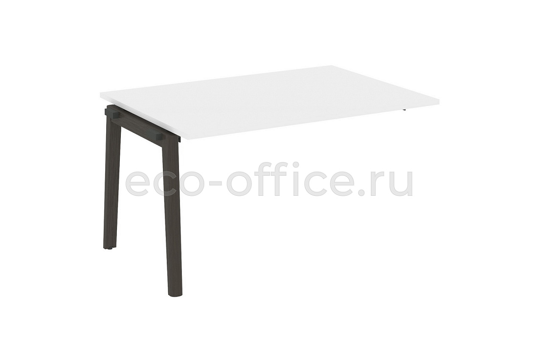 Проходной наборный элемент переговорного стола ONIX WOOD OW.NPRG-3 Белый Бриллиант / Дуб Тёмный  стоимость