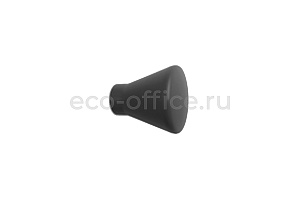 Металлическая ручка-кнопка OMHPIN Антрацит RAL 7016 фото
