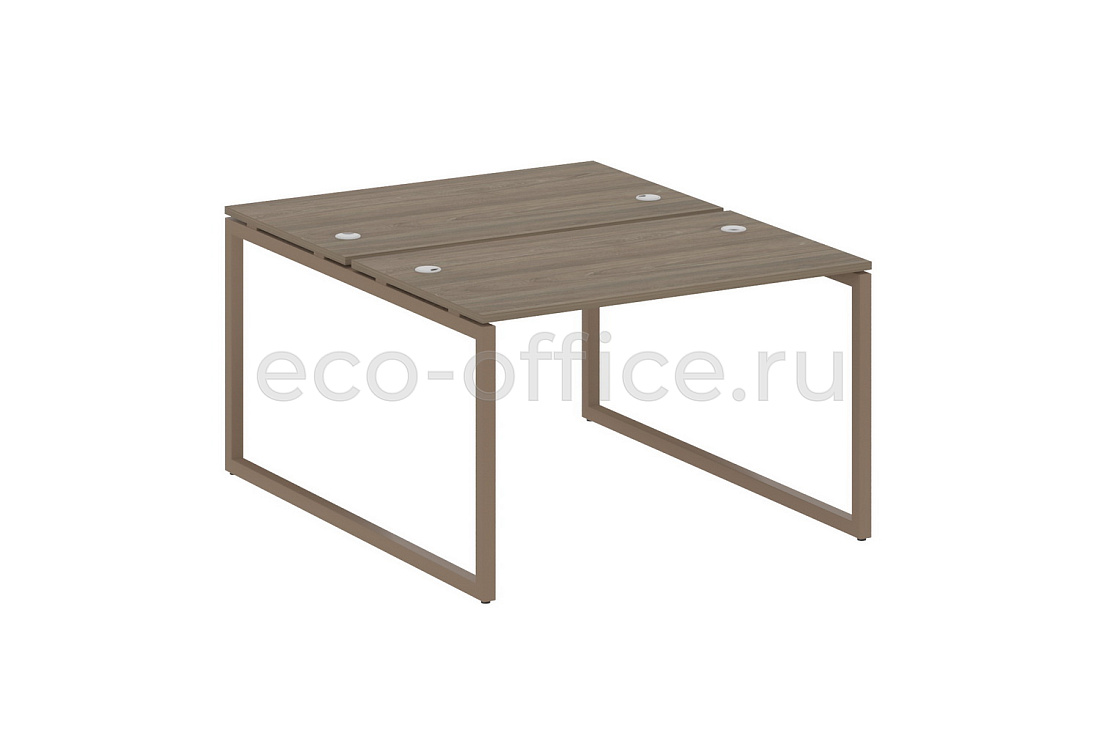 Рабочая станция криволинейная METAL SYSTEM QUATTRO 4x4 40БО.РАС-СА-2.2 Вяз Благородный / Мокко металл  стоимость