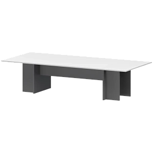 Стол переговорный Тип2 Protech СМСП25-12.123 Графит/Белый фото