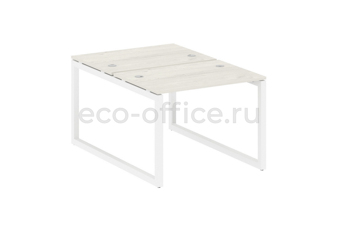 Рабочая станция METAL SYSTEM QUATTRO 5x5 50БО.РАС-СП-2.1 Дуб Наварра / Белый металл  стоимость