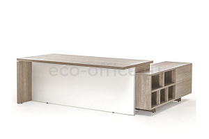 Стол на опорной тумбе TERRA 106/DC/W3/DC/DC.W3.07 Гавана фото