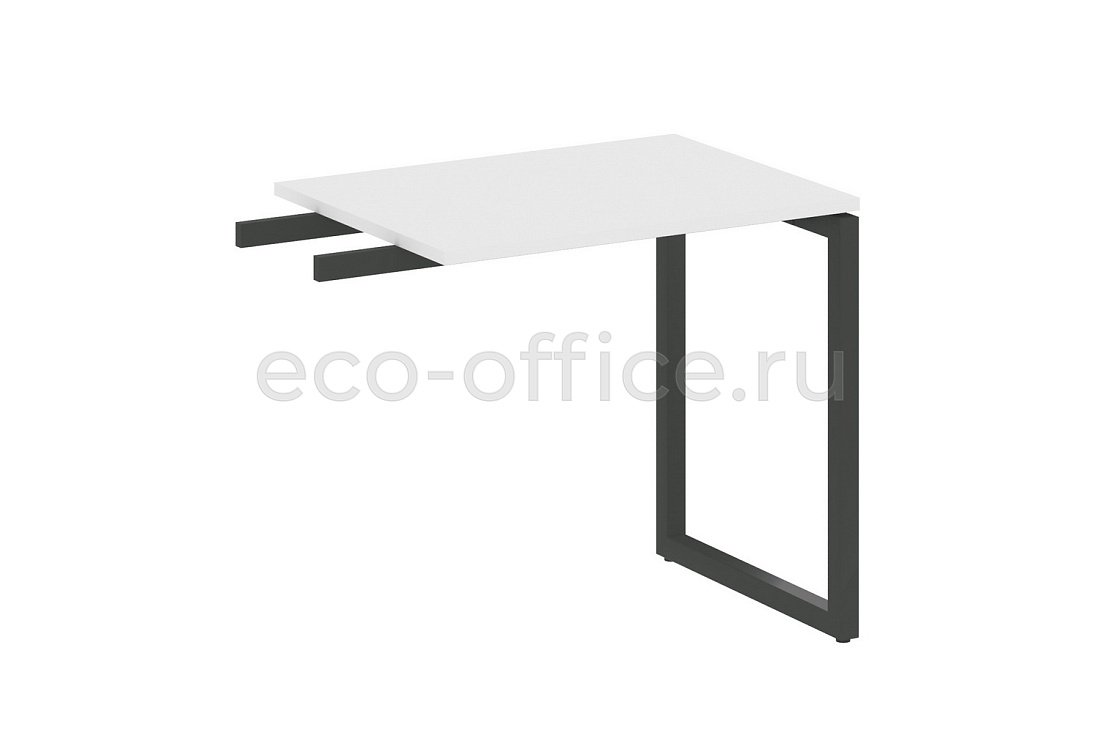 Приставной элемент на О-образном м/к METAL SYSTEM QUATTRO 4x4 40БО.ПР-2 Белый / Антрацит металл  стоимость