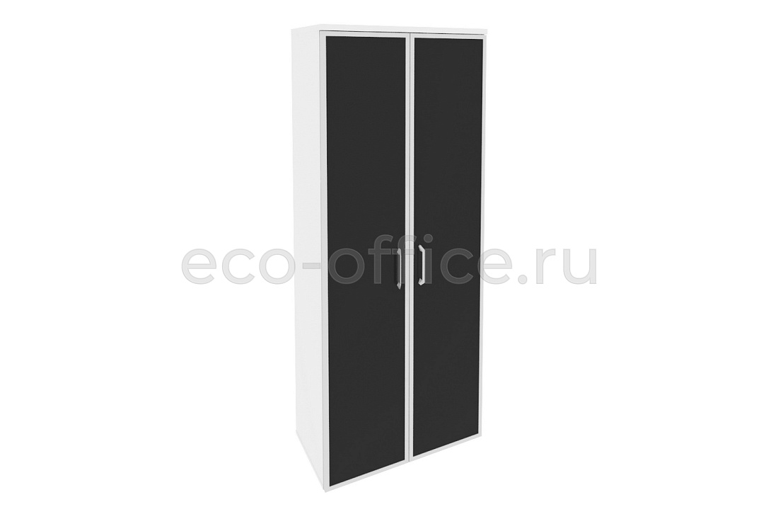 Шкаф высокий широкий ONIX O.ST-1.10 R black Белый Бриллиант купить в Москве