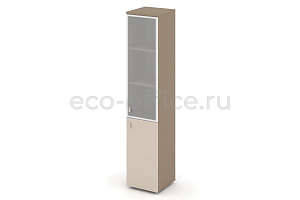 Шкаф высокий узкий правый ESTETICA ES.SU-1.2R(R) Латте / Капучино фото