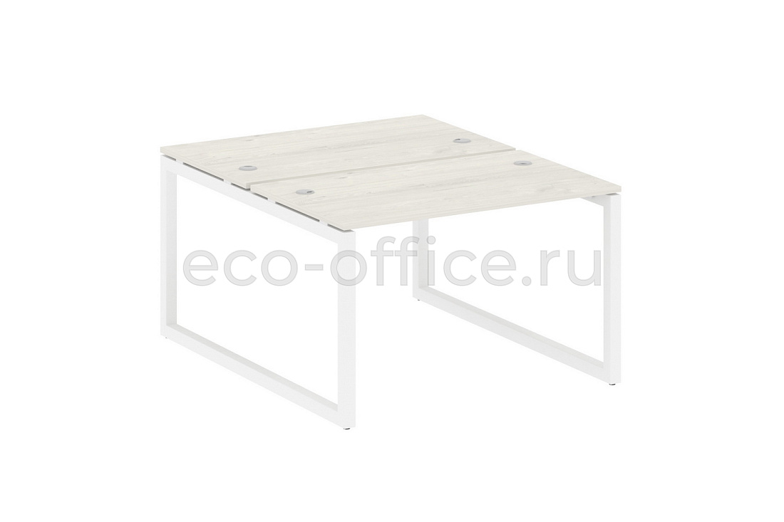 Рабочая станция METAL SYSTEM QUATTRO 5x5 50БО.РАС-СП-2.2 Дуб Наварра / Белый металл  стоимость