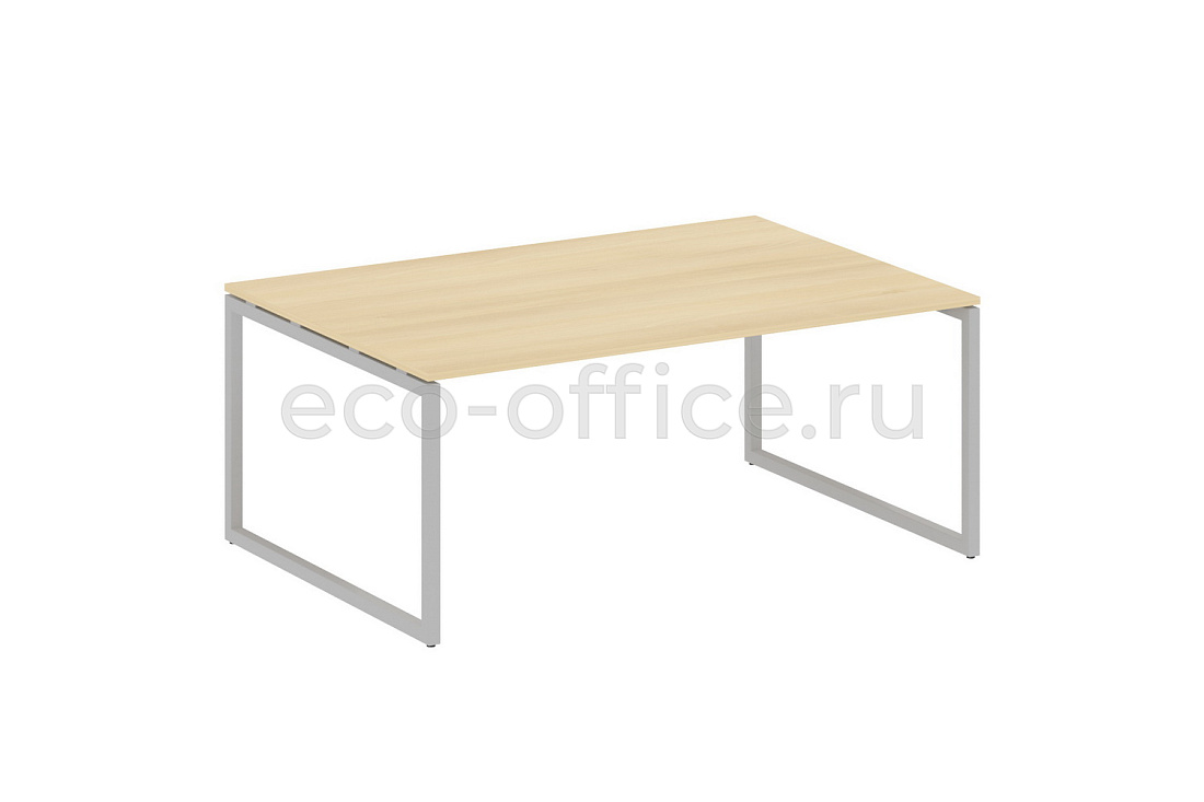 Стол переговорный (1 столешница) METAL SYSTEM QUATTRO 4x4 40БО.ПРГ-1.5 Акация Лорка / Серый металл  стоимость