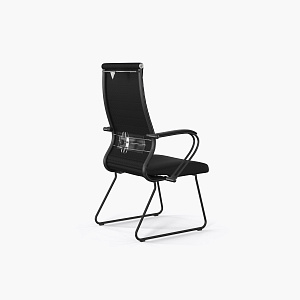 Конференс-кресло Sit 10 B2-119K - UMF(X1) /Kb02/Wh00/K3bL(F58) (Черный) фото
