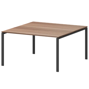 Стол переговорный на металлокаркасе Protech АМП-002.123 Темный шимо/Антрацит фото