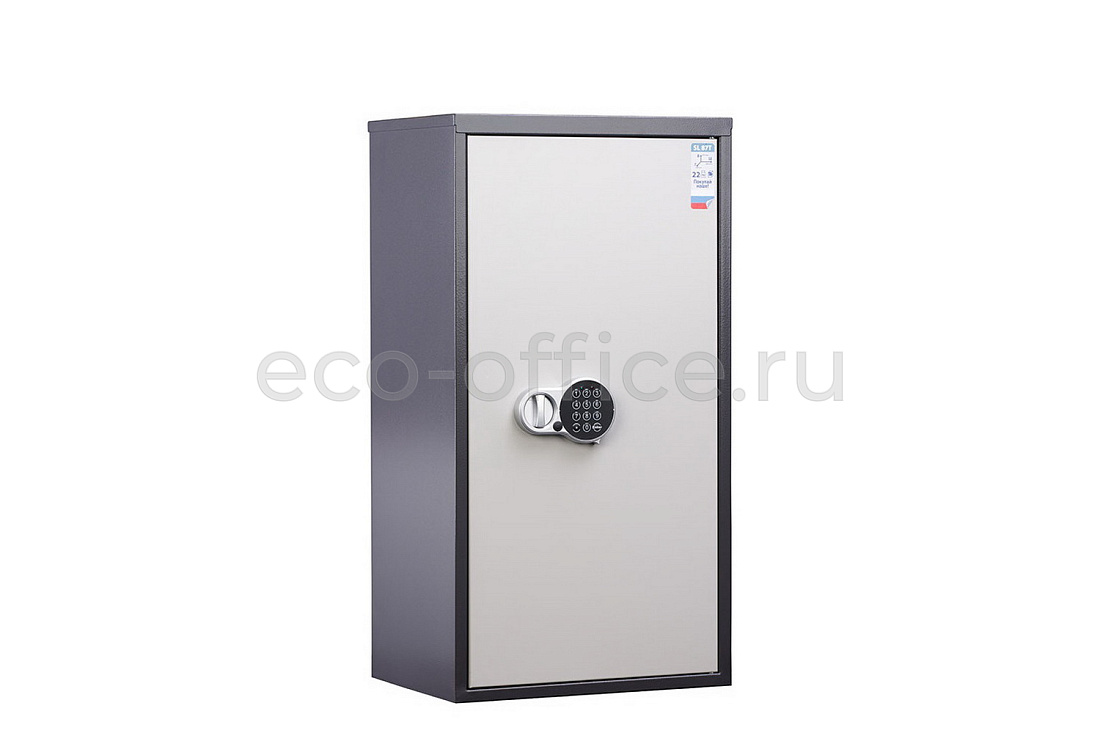 Шкаф бухгалтерский AIKO SL-87T EL Графит (RAL 7024) / Светло-серый (RAL 7038)  стоимость