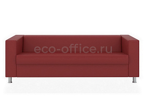 Четырехместный диван АПОЛЛО экокожа Euroline 960 Красный фото