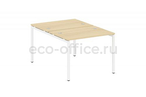 Рабочая станция METAL SYSTEM QUATTRO 4x4 40БП.РАС-СП-2.1 Акация Лорка / Белый металл фото