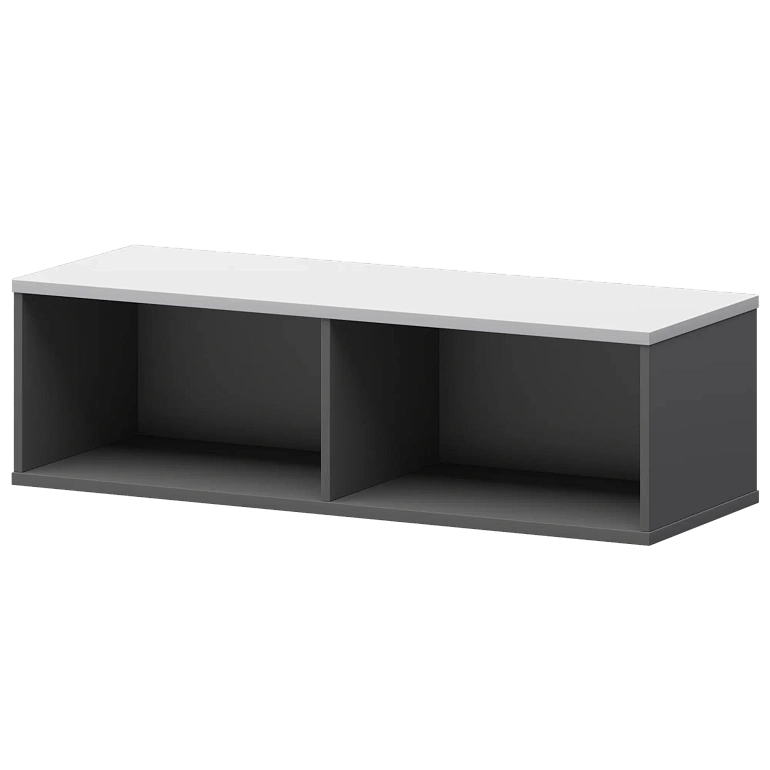 надставка для тумбы-купе protech смт-12н25 графит/белый фото