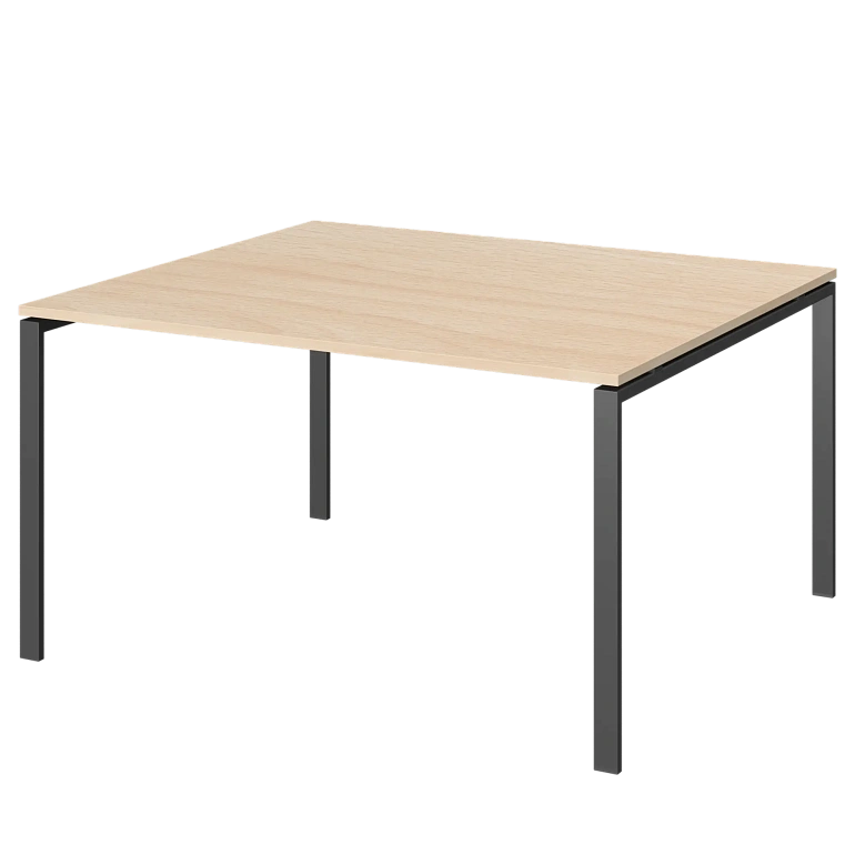 стол переговорный на металлокаркасе protech амп-003.123 бук/антрацит фото