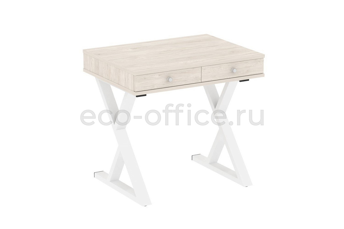 Стол на металлокаркасе HomeOffice VR.SP-1-79.M white Денвер Светлый  стоимость