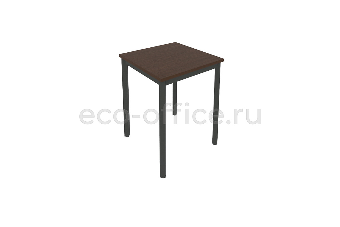 Стол письменный на металлокаркасе SLIM SYSTEM С.СП-1.1 Венге Цаво / Антрацит металл купить в Москве
