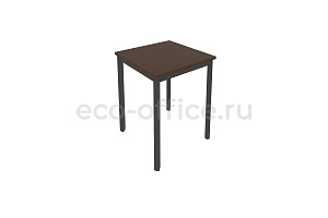 Стол письменный на металлокаркасе SLIM SYSTEM С.СП-1.1 Венге Цаво / Антрацит металл фото