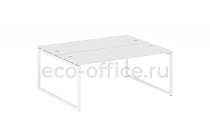 Рабочая станция METAL SYSTEM QUATTRO 4x4 40БО.РАС-СП-2.5 Белый / Белый металл фото