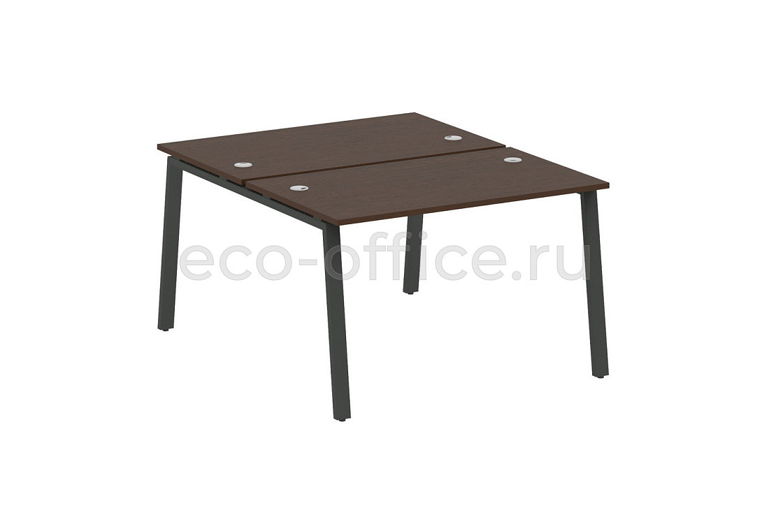 Рабочая станция METAL SYSTEM STYLE БА.РАС-СП-2.2 Венге Цаво / Антрацит металл  стоимость