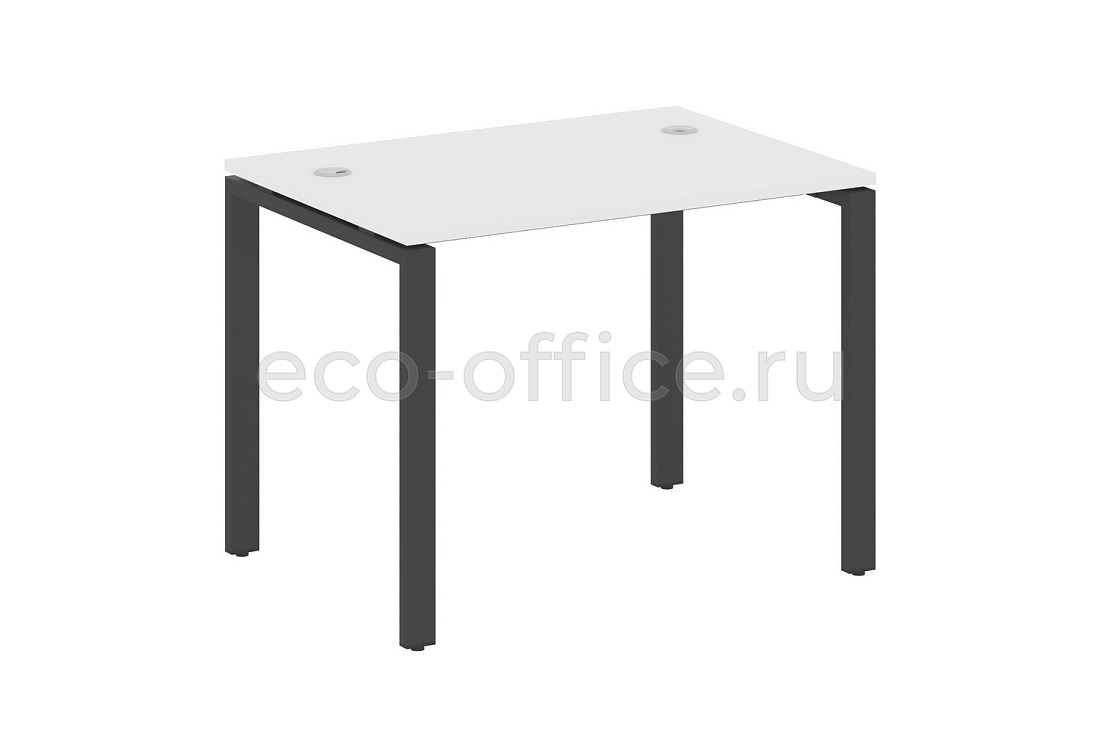 Стол письменный METAL SYSTEM STYLE БП.СП-1 Белый / Антрацит металл  стоимость